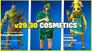 ALL Cosmetics Added in the v29.30 Update! (Billie, Hulk & MORE)