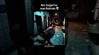 Batman is so real for running 