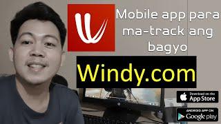 Windy.com : APP PARA MA-TRACK ANG BAGYO