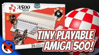 A500 Mini Amiga Retro Console - The Easily-Accessible Amiga in Your Hand!