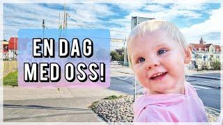 En dag med oss! (A day with us) Hailey springer Micaloppet och äter på McDonalds!