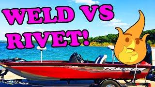 WELDED VS RIVETED Aluminum Boat! Which is Better? (WATCH BEFORE BUYING!)