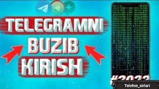  TELEGRAM ACCONUTNI BUZIB KIRISH PROFILNI BUZIB KIRISH