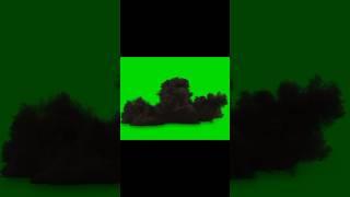 Smoke GREEN SCREEN | Blast Effect Free For use no Copyright #capcut #trending #viral