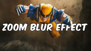 Create Movement in Photoshop: Zoom Blur Effect