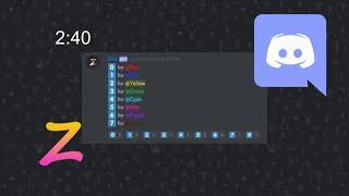 How to Add Reaction Roles With Zira Bot in 2 minutes and 40 seconds | Discord