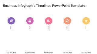 Business Infographic Timelines PowerPoint Presentation Slide | Timeline Templates | Kridha Graphics