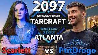  Scarlett (Z) vs  PtitDrogo (P) - SC2 DH Masters 2022 Atlanta - Cast 2097 [Deutsch/4K]