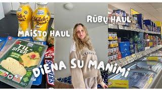 DIENA SU MANIMI  / mini haul, maisto gaminimas  #dailyvlog #vlog  #haul