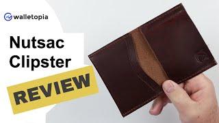 Nutsac Clipster wallet review // capable capacity with rough spots