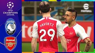 ATALANTA VS ARSENAL - UEFA CHAMPIONS LEAGUE - PES 2013 PATCH 2024 - PES 2013 GAMEPLAY