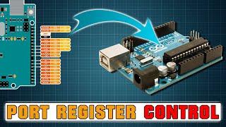 Port Register Control | Increase speed of Read/Write - Arduino101
