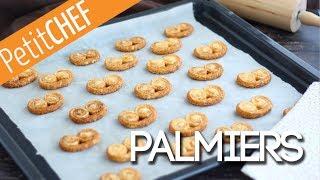 Palmiers, receita simples e rápida