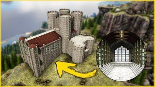 ARK: Mountain Castle Build | Speed Build - Ep 1