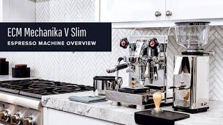 ECM Mechanika V Slim Espresso Machine Review