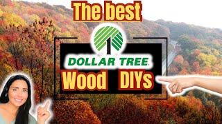 MIND BLOWING DOLLAR TREE WOOD DIYS! Easy diy decor to spruce up your home