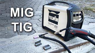 Multi (MIG) Welding Machine - TELWIN Maxima 200 Synergic | Unboxing and Test