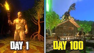 I SURVIVED 100 DAYS IN THE SWAMP HARDCORE| ARK MOBILE - DAY 50 TO 60 EP6-S5 (dia 50 ao 60)