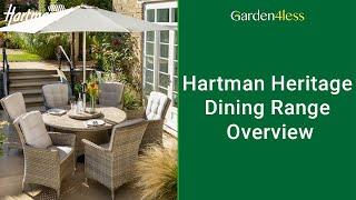 Heritage dining range overview - Range overview