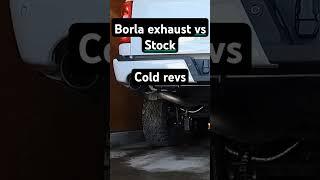 Ford F150: BORLA exhaust vs Stock