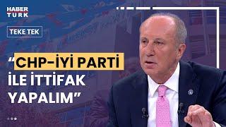 "Aday olma" tepkilerine ne diyor? Memleket Partisi Genel Başkanı Muharrem İnce yanıtladı