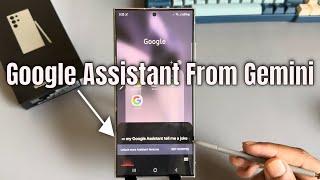 How to Switch Back to Google Assistant From Gemini | Full Guide