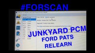 Ford PATS reprogramming , Crown vic , Forscan #shorts