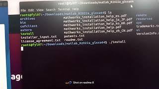 Matlab installation in ubuntu