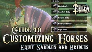 Guide: Equip Saddles and Bridles on Horses The Legend of Zelda Breath of the Wild