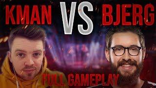 [FULL GAMEPLAY] KMAN VS BJERGSEN!!!