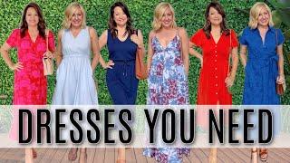 Most Flattering Dress Styles for Women Over 40 | Best Summer Dresses 2024