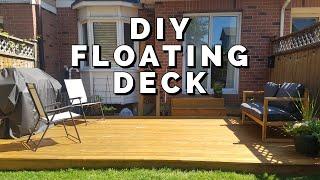 DIY Floating Deck | Easy Build