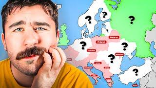 Can I Find European Countries WITHOUT BORDERS?