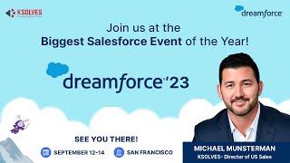 Ksolves at Dreamforce 2023 – Your Gateway to Business Excellence!