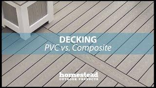 DECKING—PVC vs Composite