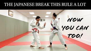 breaking the rules Japanese Judo style