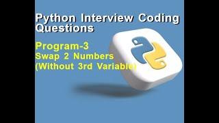 Python program to swap two numbers without using third variable