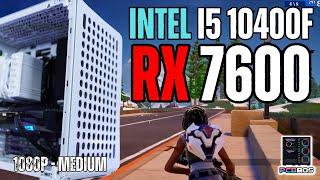 Intel i5 10400F and RX 7600 Benchmarks