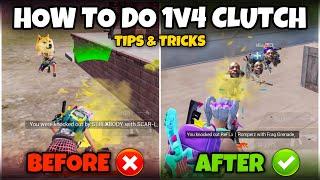 HOW TO CLUTCH 1V4 IN BGMI/PUBG MOBILEBEST CLUTCH TIPS & TRICKS MEW2 ( Part-1 )