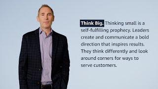 "Think Big" Leadership Principle Explained by Amazon CEO Andy Jassy