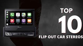 2024's BEST FLIP OUT CAR STEREO RECEIVERS [TOP 10 Single-DIN FLIP-UP Screen Radio Head Units]