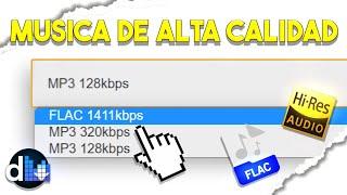 COMO DESCARGAR MUSICA .FLAC (MAXIMA CALIDA) EN 2024 - DAN DROID