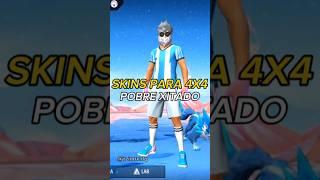 skins para 4x4 pobre xitado! (FREE FIRE SKINS)#freefire #shorts #instaplayer #pobrelk