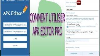 APK Editor Pro: dupliquer, traduire et changer les icônes de vos applications