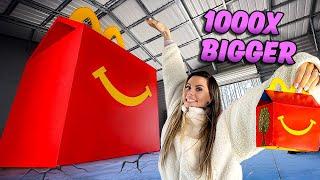 I BUILT WORLDS LARGEST HAPPY MEAL *$10,000*