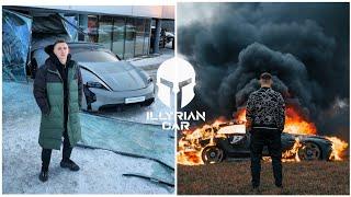 Mikhail Litvin - The Guy who burn AMG GT63s, now Crash Porsche Taycan Turbo S