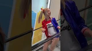 Power Ranger Escalator Prank