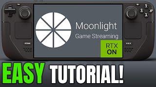 Play ANY PC Game on Steam Deck Remotely with Moonlight! - BEST Quality and Latency TUTORIAL