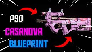 NEW PINK TRACER P90 "CASANOVA" BLUEPRINT - TRACER PACK: ANIME BUNDLE - BEST MW CLASS SET UPS