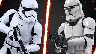 First Order Stormtrooper VS Klonkrieger | WER IST STÄRKER? | 212TH